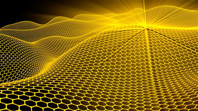 A pictorial view of a graphene sheet