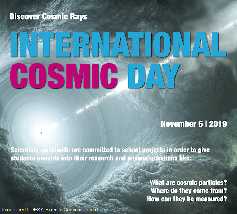 International Cosmic Day 2019 Dipartimento di Fisica e Astronomia